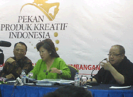 Kelompok Agromedia di Pekan Produk Kreatif Indonesia 2009